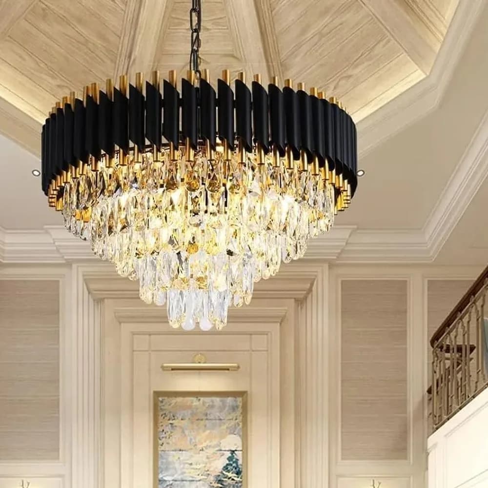Noor tiered drum chandelier — Nordic Line