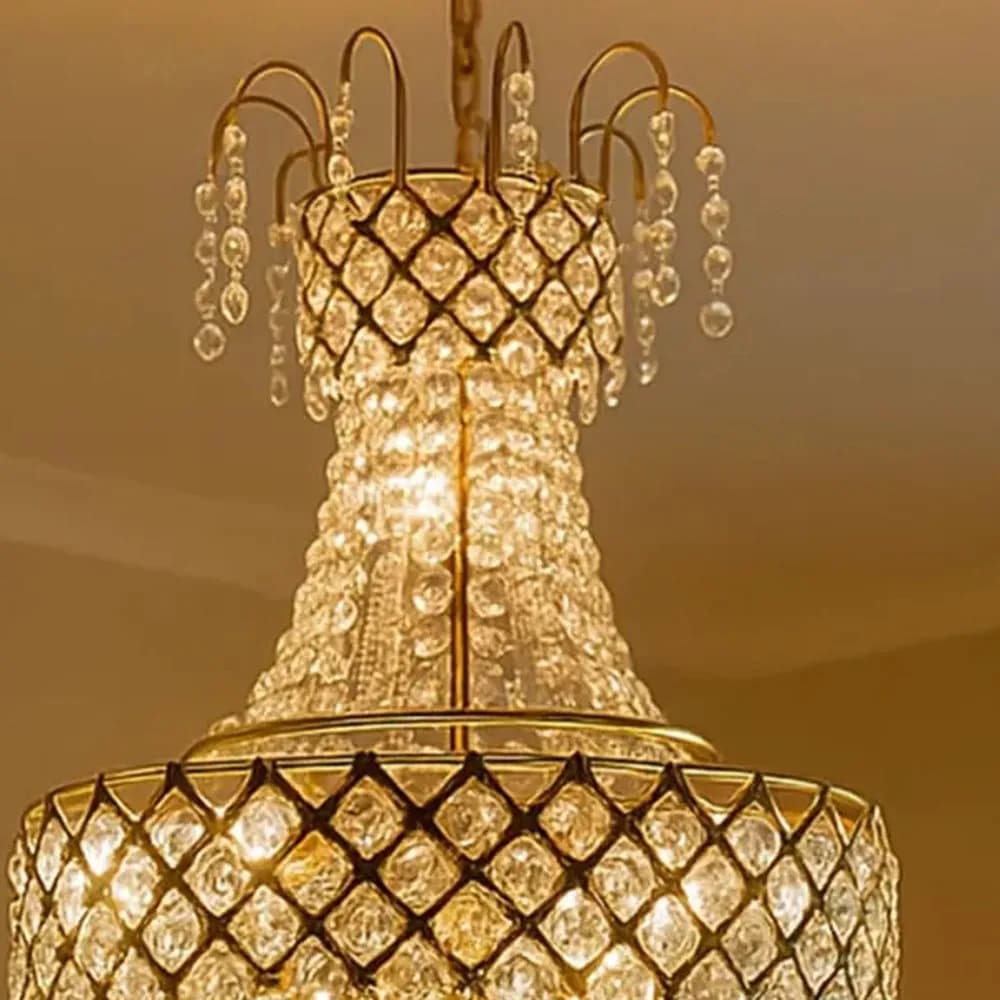 Shehnai crystal cascade pendant — Nordic Line