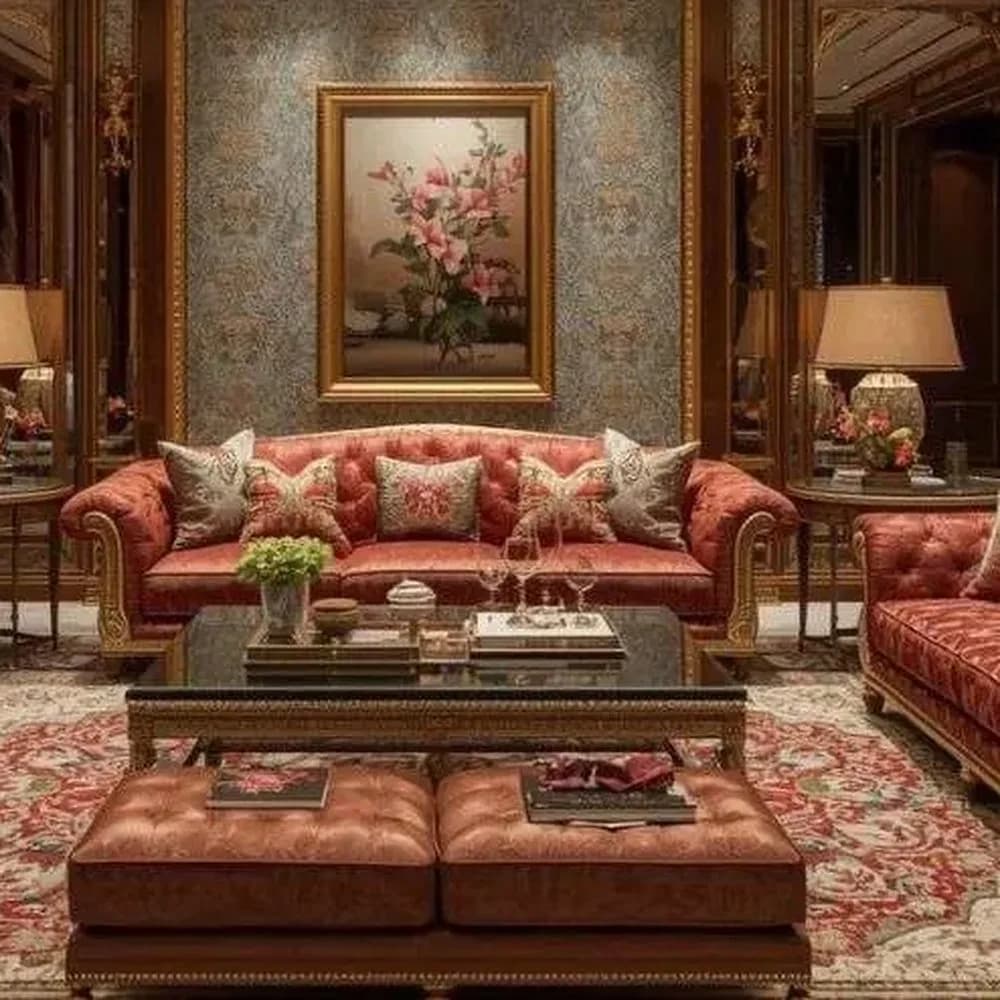 Hand-knotted Persian-style wool rug — Heritage Edit