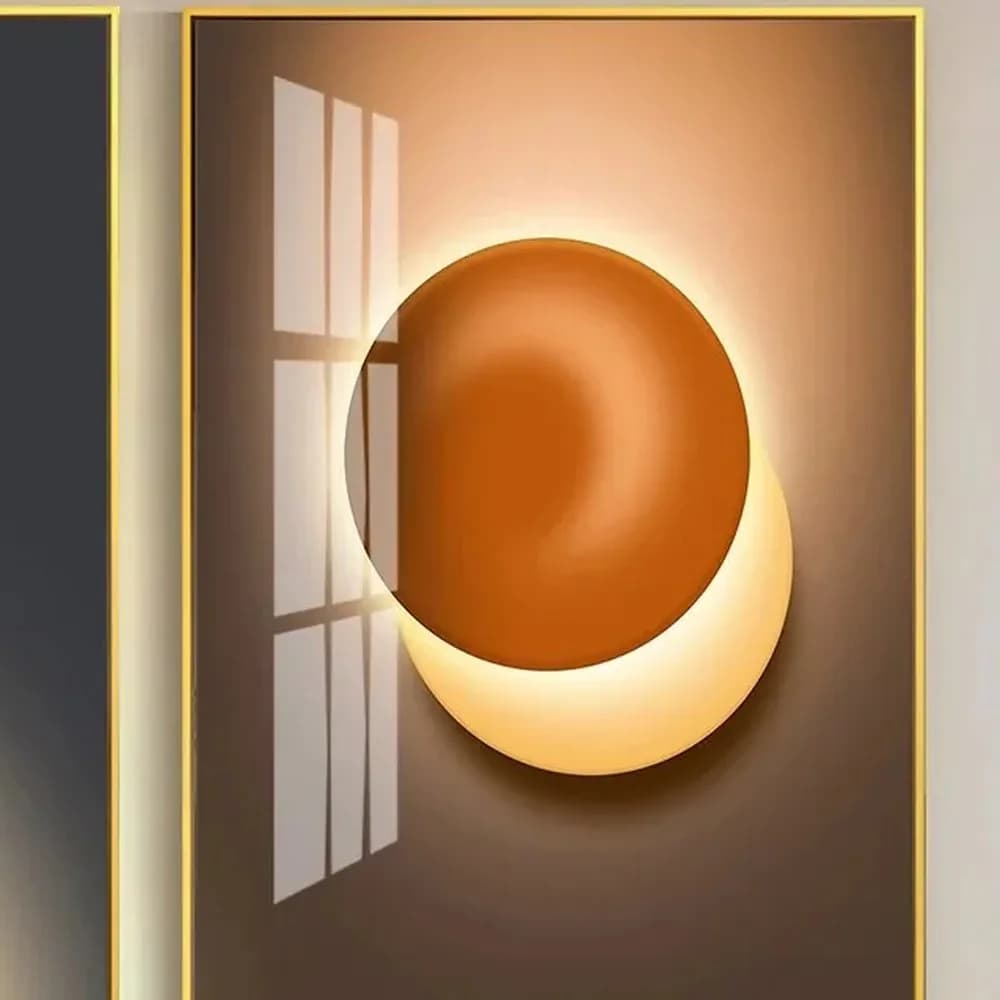 Eclipse backlit canvas — Coastal Series