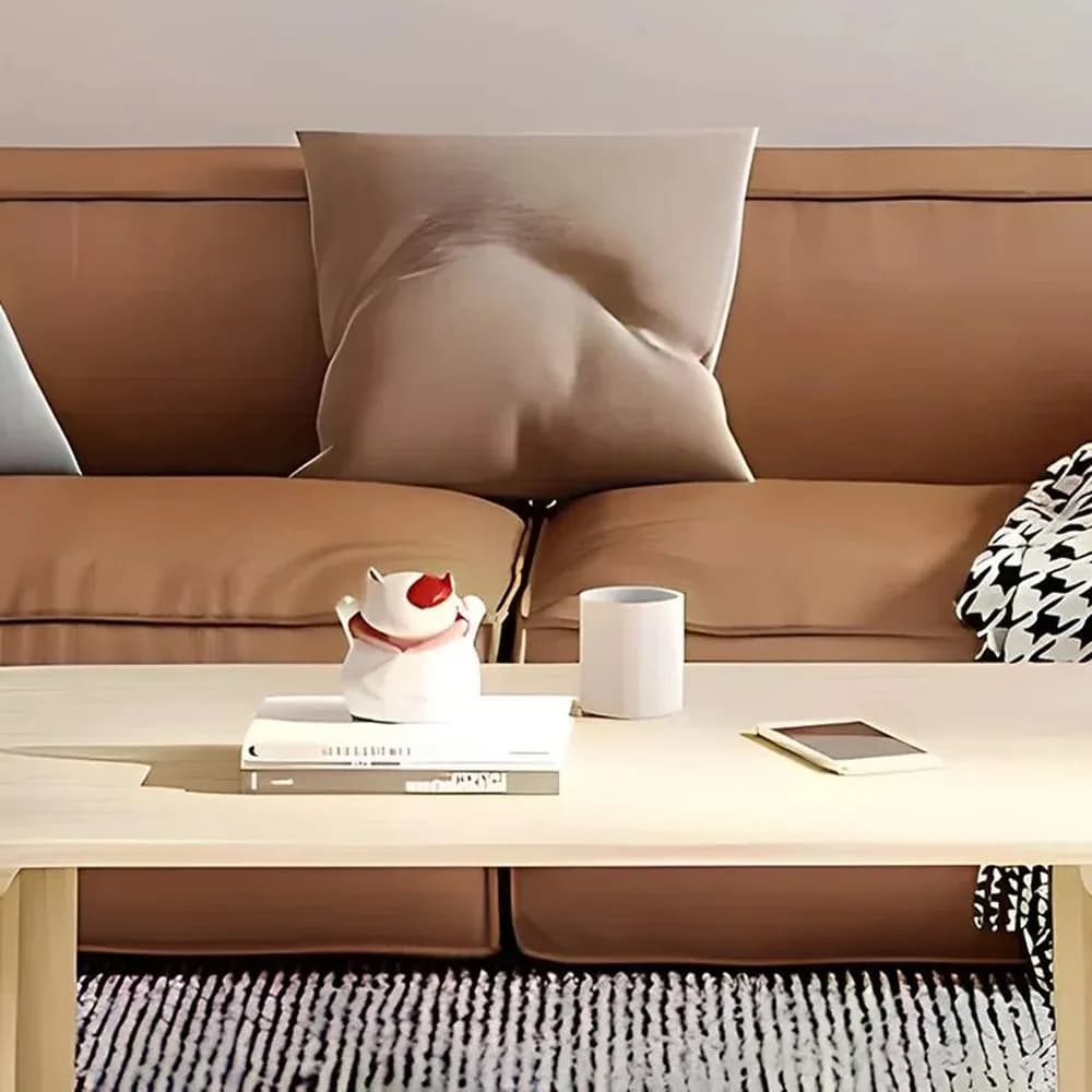 Ivory oval coffee table — Heritage Edit