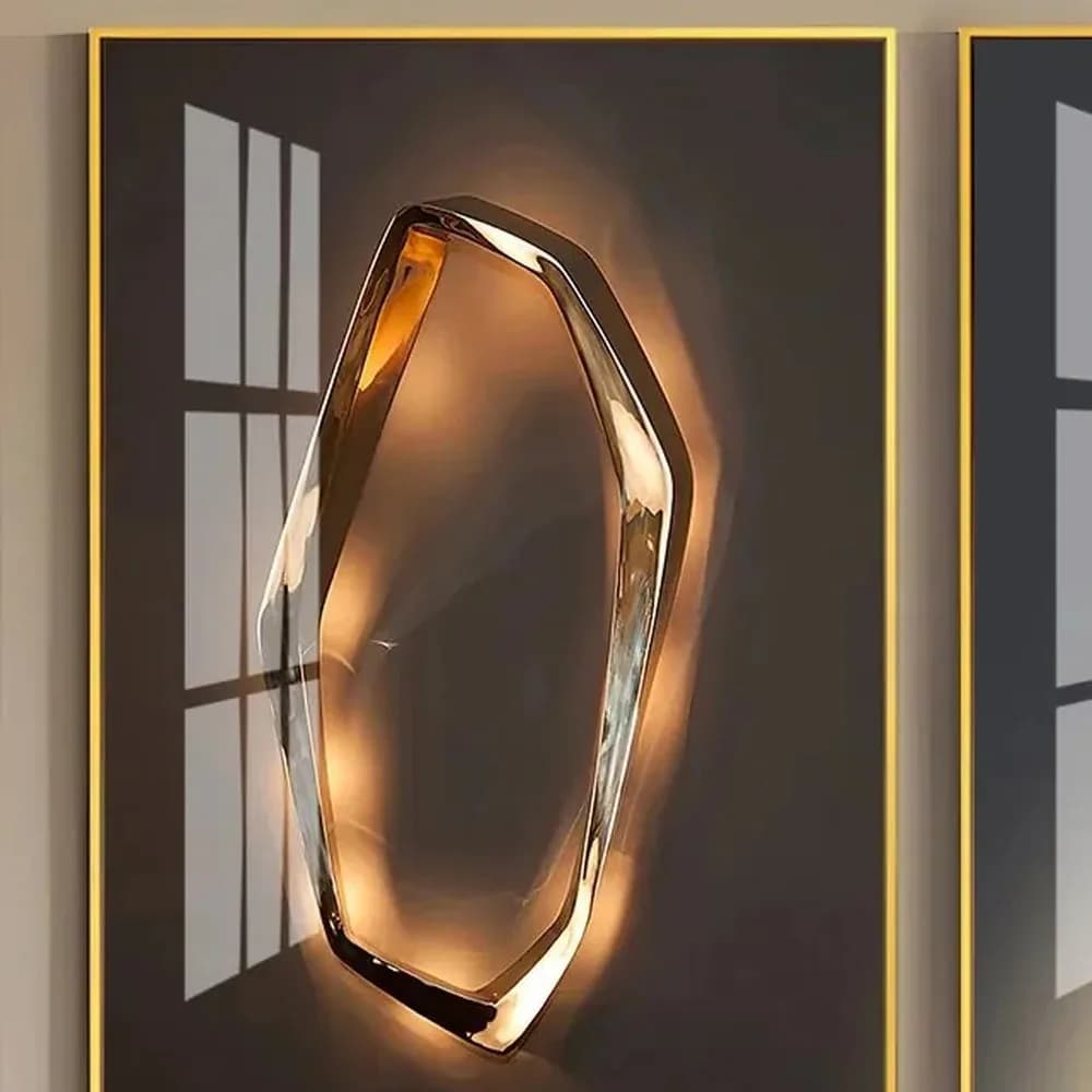 Prism backlit wall mirror — Coastal Series