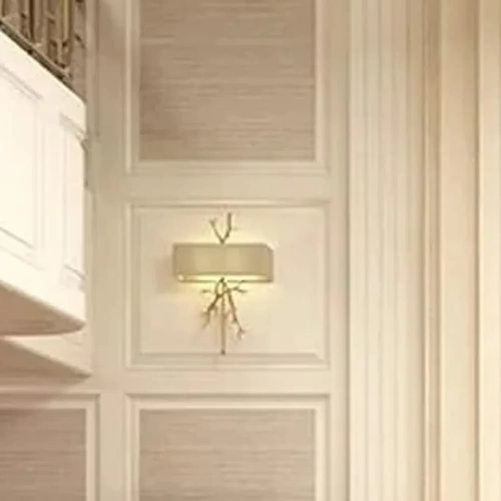 Jaali brass wall light — Coastal Series
