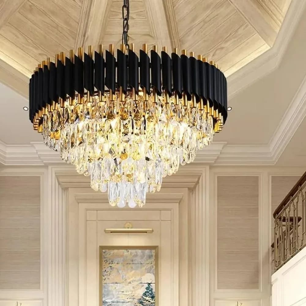 Noor tiered drum chandelier — Heritage Edit
