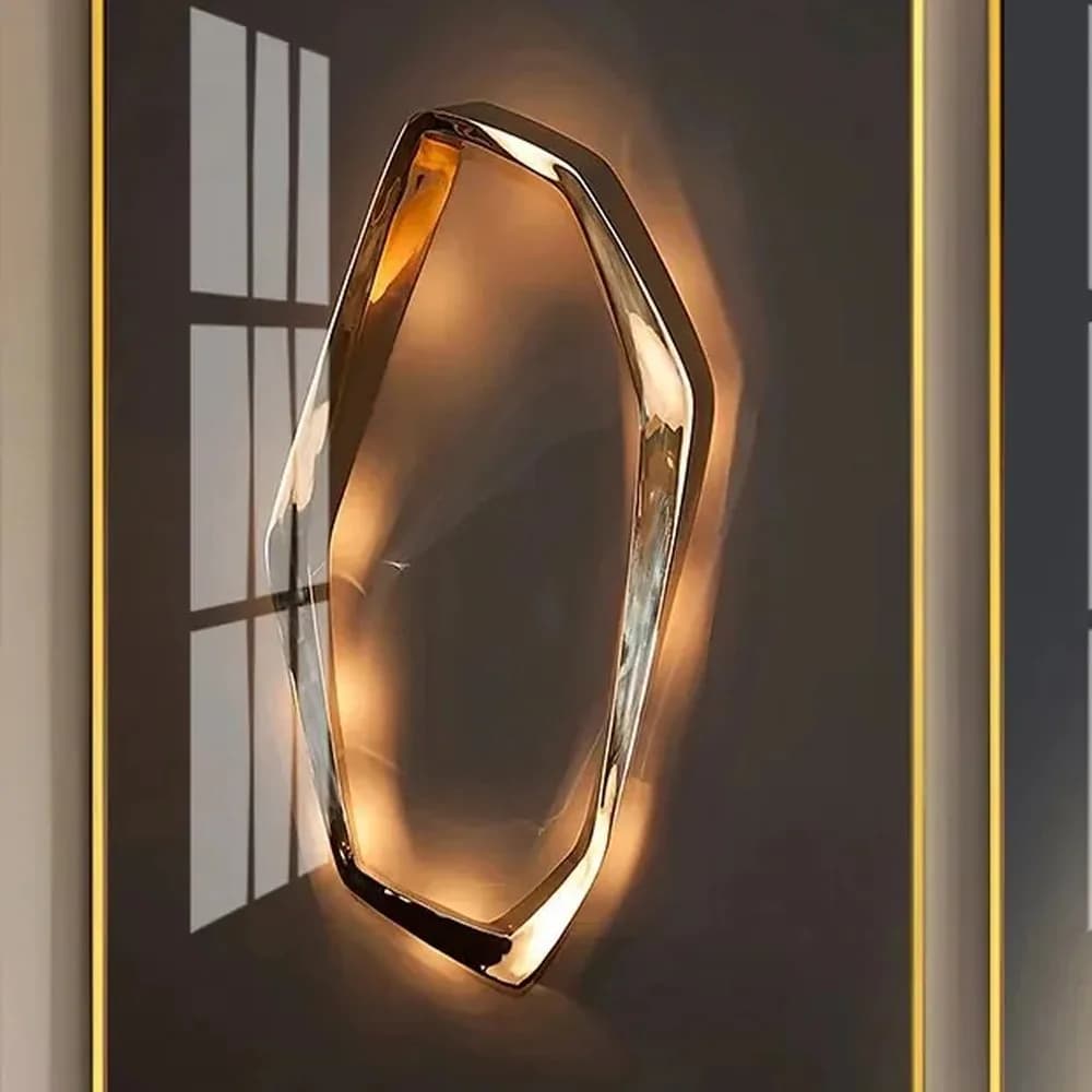 Prism backlit wall mirror