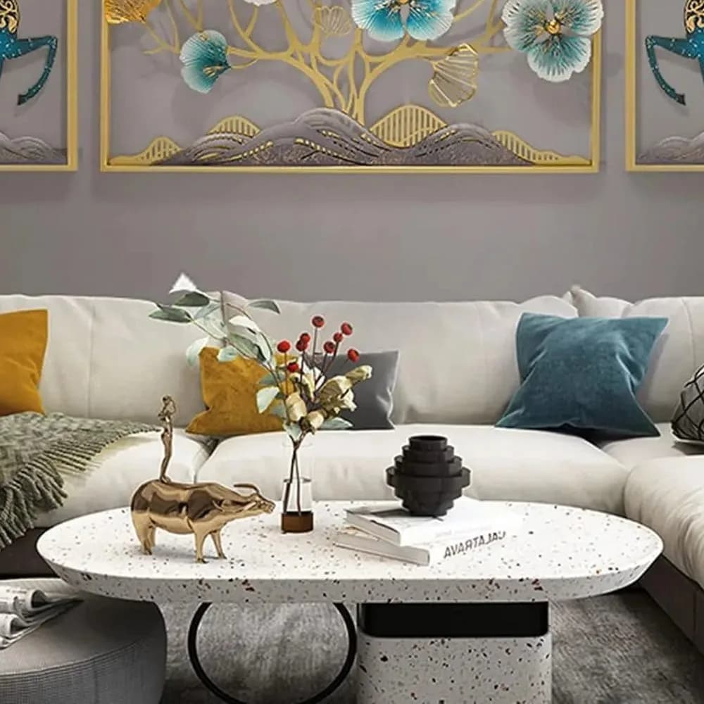 Cloud modular sectional, ivory boucle — Heritage Edit