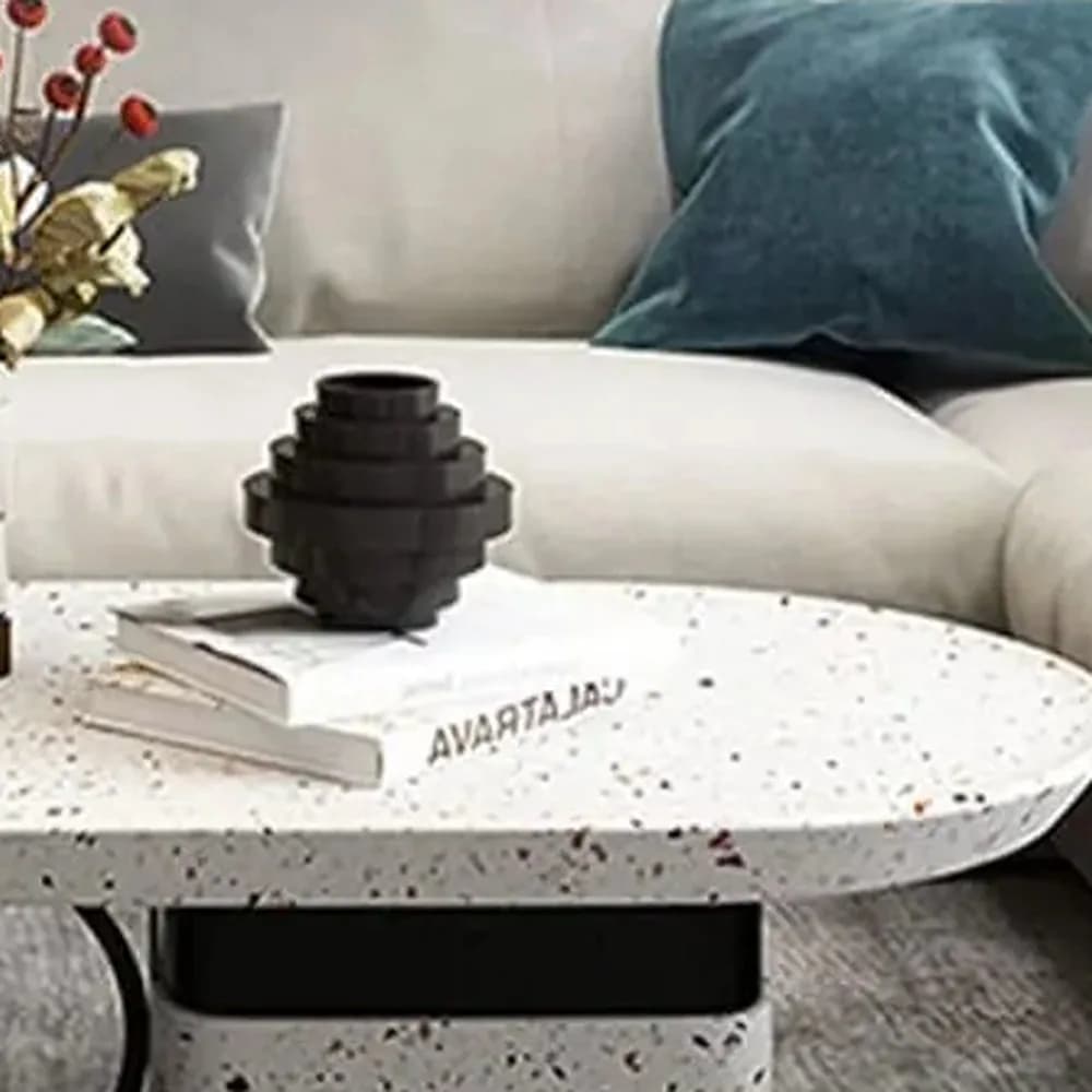 Terrazzo serving platter — Coastal Series