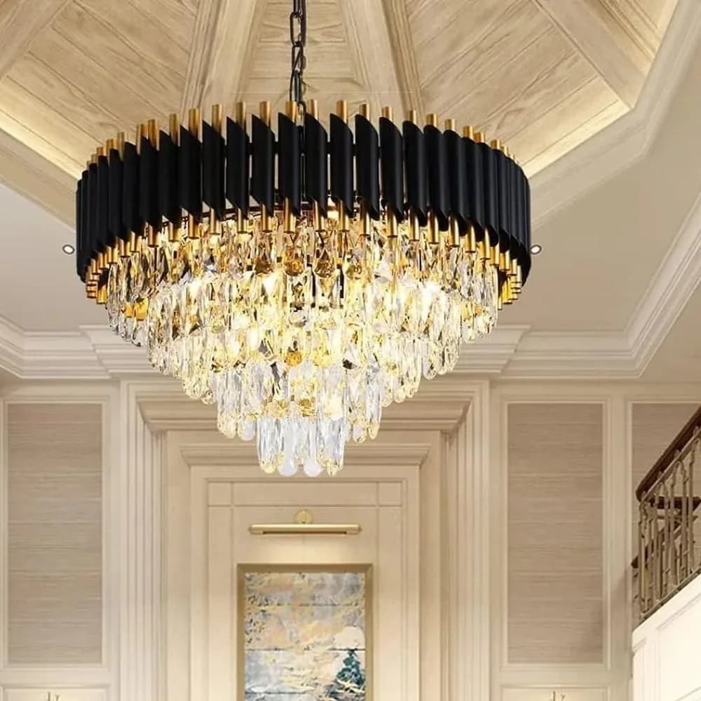 Noor tiered drum chandelier — Jaipur Collection