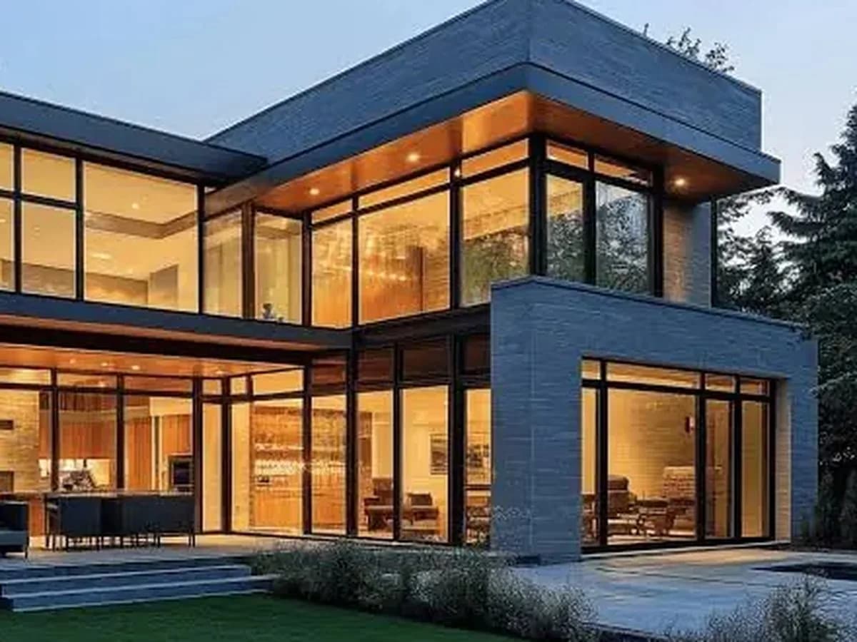 Evening view — Villa in a gated community in Vijay Nagar