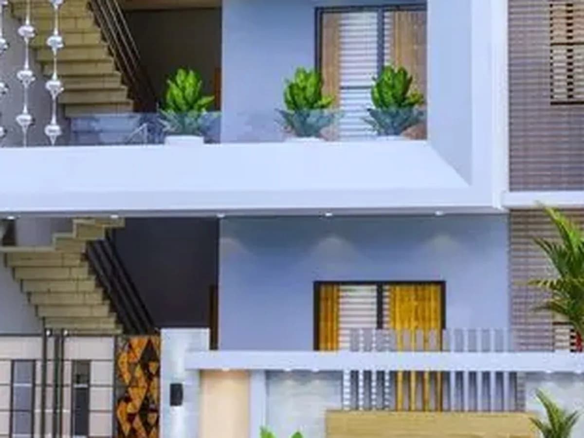 Front elevation — 1 BHK for rent close to OMR Thoraipakkam Phase 1